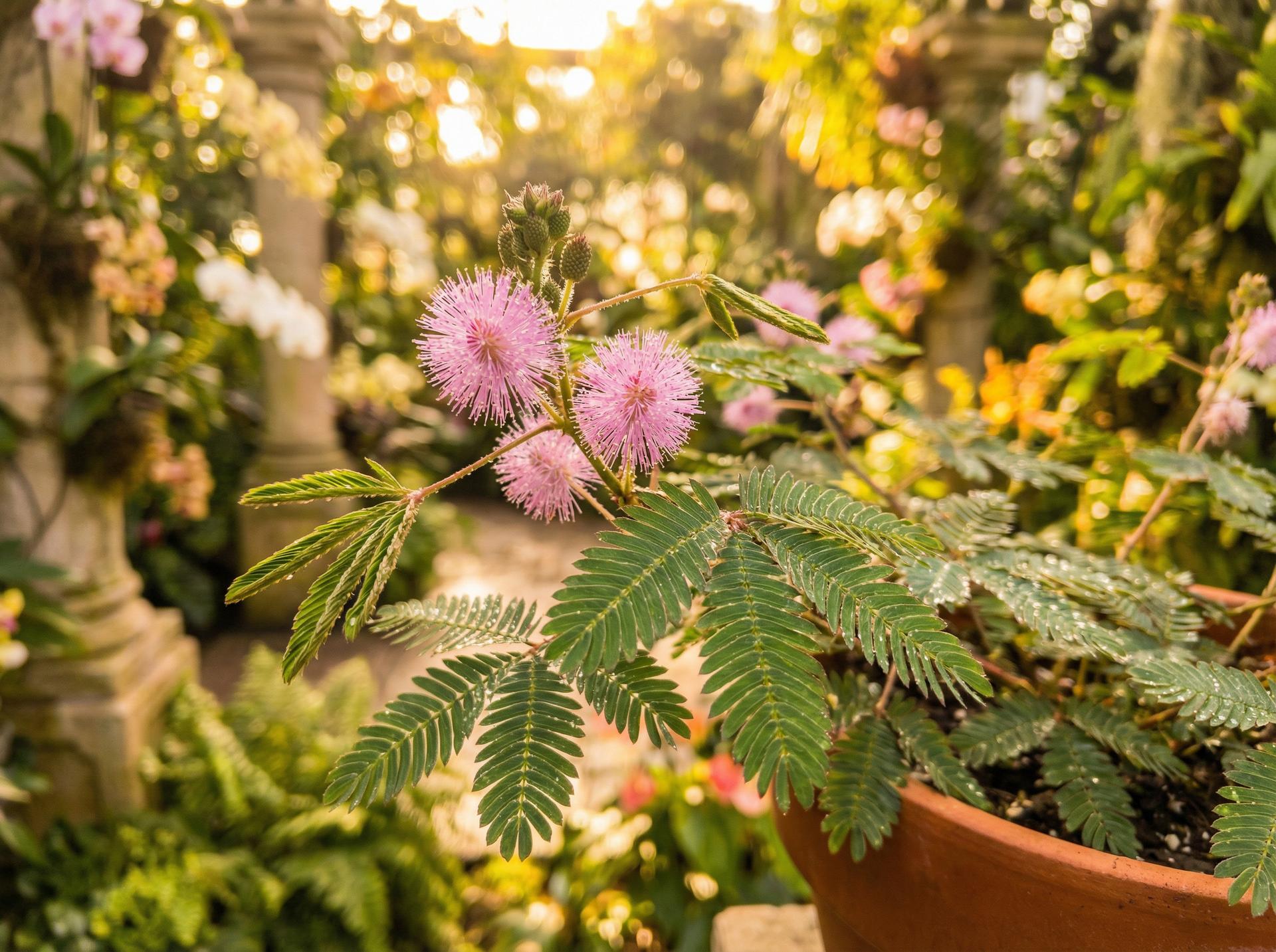 小马拉大车植物视频 - 含羞草趣味短视频